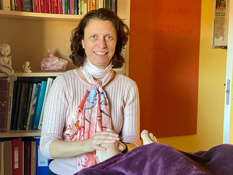 Stress smerter zoneterapi akupressur ernæringsterapi